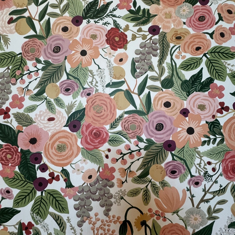 Rifle Paper Co. peel & stick premium wallpaper - 5 rolls - new in packaging!